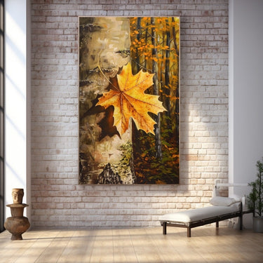 Peinture Feuille D'Arbre